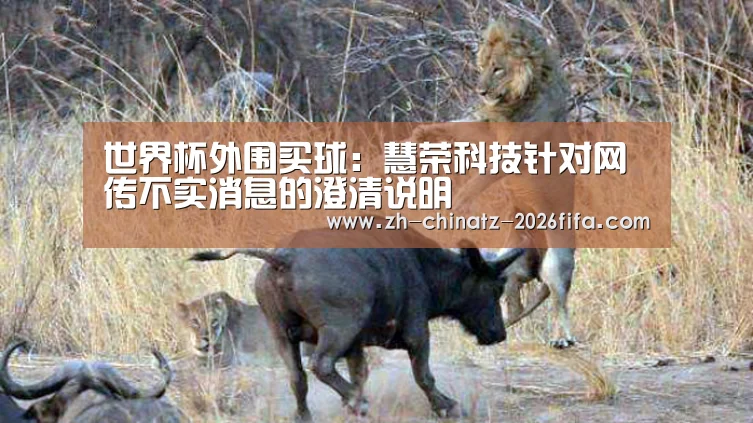 世界杯外围买球:慧荣科技针对网传不实消息的澄清说明(图1) 世界杯投注